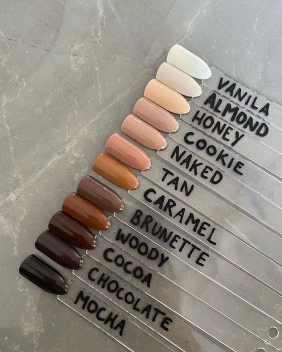 Neutral nail colors deals